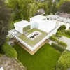 Living Under The Fascinating Rooftop Garden: Contemporary Eco Friendly Home Architecture Embellished With A Magnificent Rooftop Garden Design
