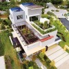 Growing The Green Area With Smart Ideas Of Startling Rooftop Garden: Eco Friendly Home Designs With Extraordinary Rooftop Garden