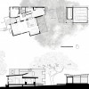 Magnetizing Contemporary Residence Design in Texas: First Floor Layout Plan Wooden Residence In Texas