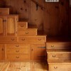 Astonishing Storage Ideas Under Stairs: Riveting Traditional Home Interior Design With Prodigious Wooden Drawers Under Exceptional Staircase