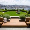 Growing The Green Area with Smart Ideas of Startling Rooftop Garden: Stunning Rooftop Garden Design Equipped With Wonderful Scenery