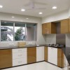 12 Fascinating Kitchen Trends with Fashionable Ideas for 2014: 2014 Decorating Ideas For Kitchen Combined With Sliding Glass Windows And Ceiling Fan With Impressive Kitchen Cabinets