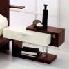 Stylish Nightstands Influenced By Nordic Furniture Designs: Contemporary Nightstands Design Adorning Interior Bedroom