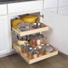 15 Marvelous Kitchen Drawers For Neat Cooking Area: Pull Out Drawers For Kitchen Cabinets Adorning White Kitchen Design