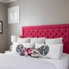 Amazing Headboard Designs With Creative Bedroom Ideas: Small Teenage Girl Bedroom Ideas With Pink Headboard