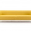 Fascinating Sofa Models for Adorable Living Room Interior: Yellow Sofa Design For Contemporary Living Room