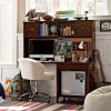 Stylish Teenage Study Rooms Involving Youthful Decor Ideas: Alluring Teenage Study Rooms Equipped With Cheerful Swivel Chair And Exquisite Computer Desk Plus Cool Rugs