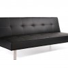 Having Simple Sofa Bed in Low Budgets for Appealing Interior: Black Sofa Design For Modern Sofa Living Room